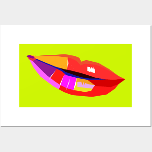Lips Posters and Art